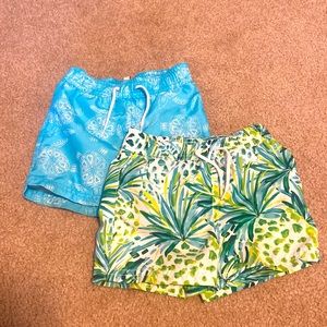 Set of Janie & Jack Swim Trunks